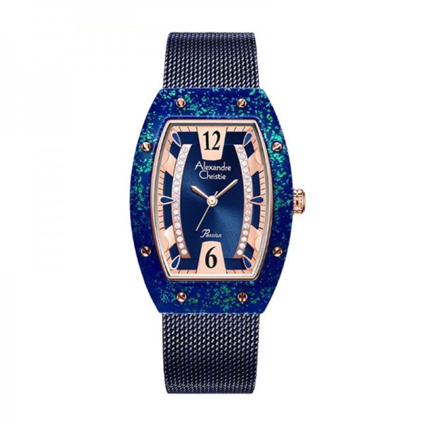 Alexandre Christie AC 2856 Rosegold Blue LHBURBU